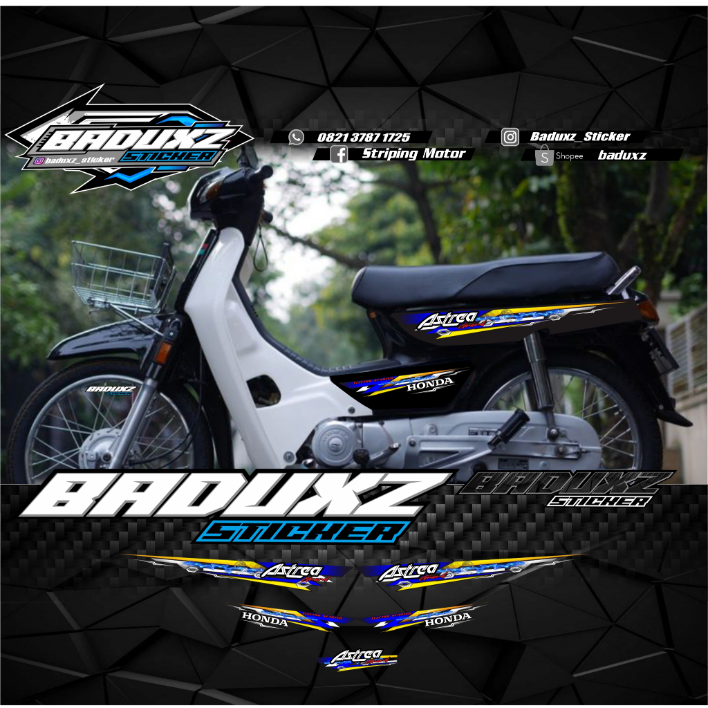 [COD] STRIPING ASTREA GRAND, STRIPING DREAM, ASTREA GRAND, STRIPING ASTREA TERBARU, STRIPING ASTREA 
