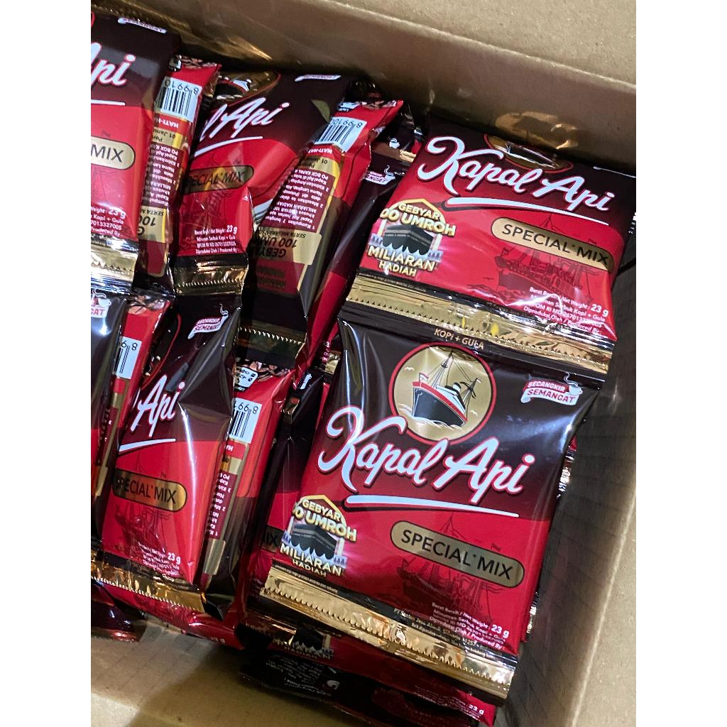 

Kopi Kapal Api Special Mix 1 Dus Isi 10 Pcs x 12 Renceng / 120 Pcs