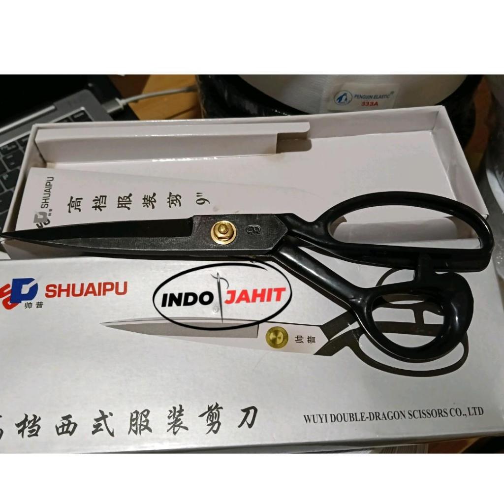 

Gunting Potong Bahan Kain SHUAIPU Ukuran 9" Inch / Gunting Baja SHUAIPU 9 Inchi