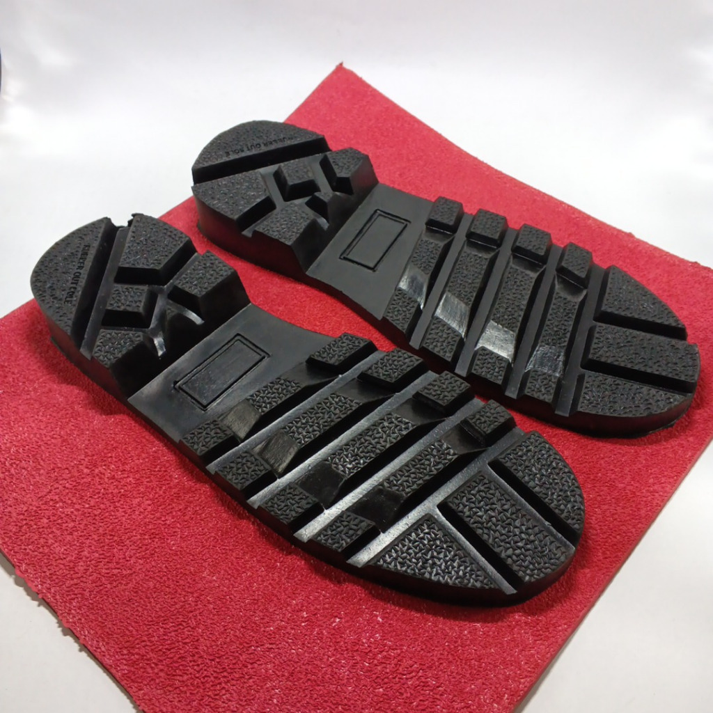 Sol Potong Sepatu Outsole Boots PDL Safety Radial Karet Rubber Size 39 s/d 45 - Shoes