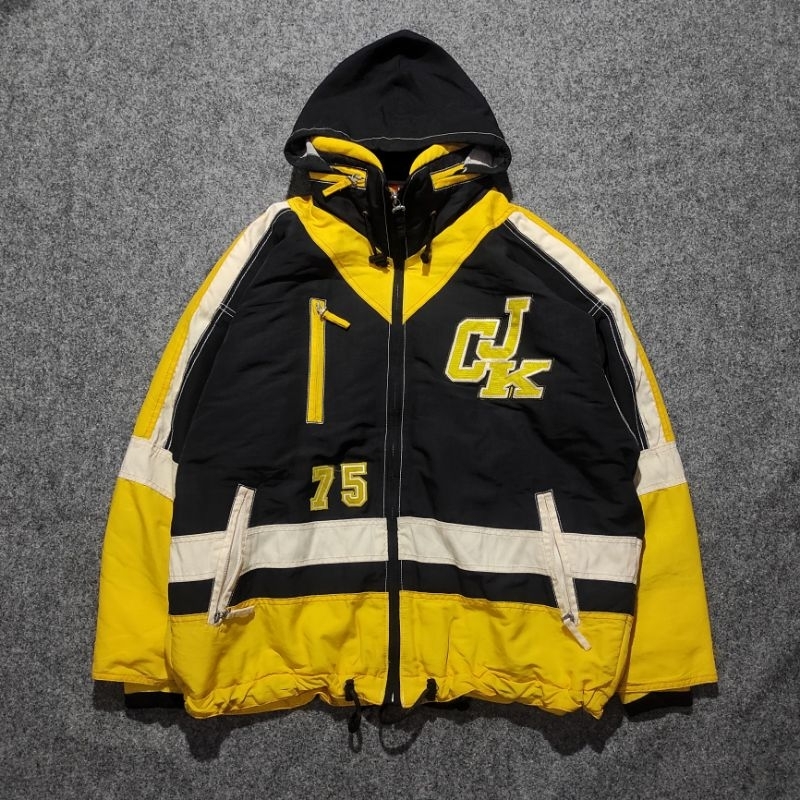 JACKET SKI SNOWBOARD OUTDOOR JEAN CLAUDE KILLY COLORBLOCK/COLOURBLOCK VINTAGE THRIFT/SECOND