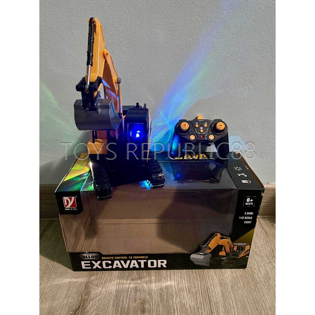 MAINAN REMOTE CONTROL EXCAVATOR (BESAR)