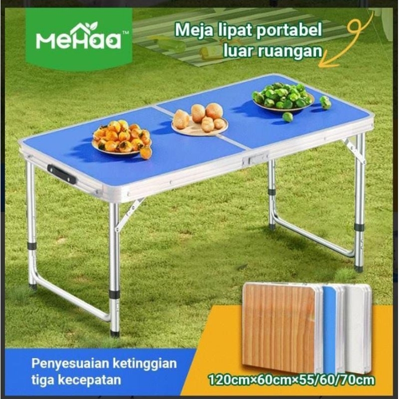 Meja Lipat/ Meja Lipat Koper Warna