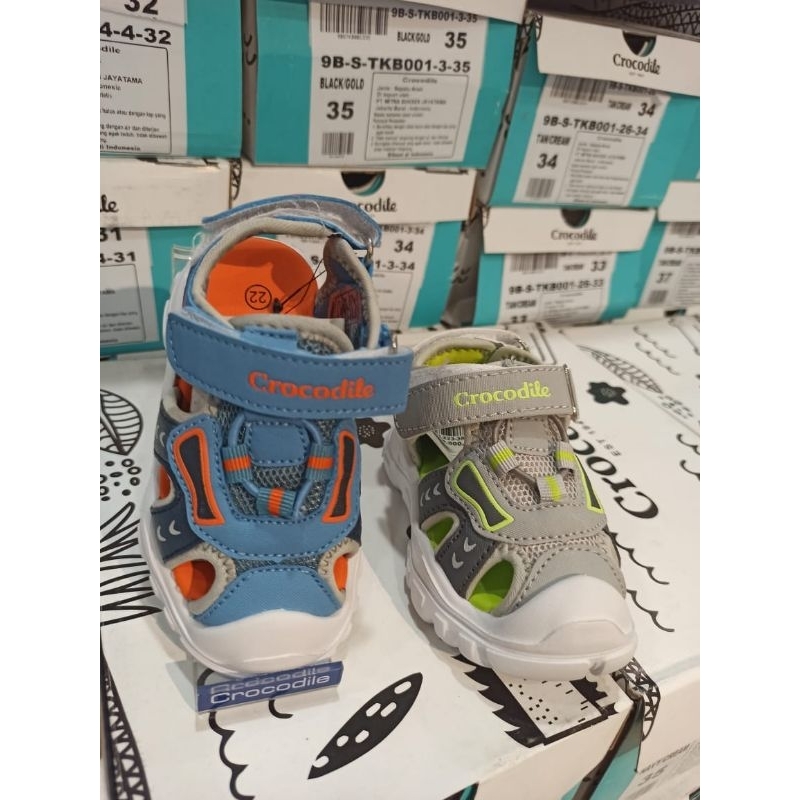 New sepatu sandal anak laki-laki by CROCODILE size,22-26