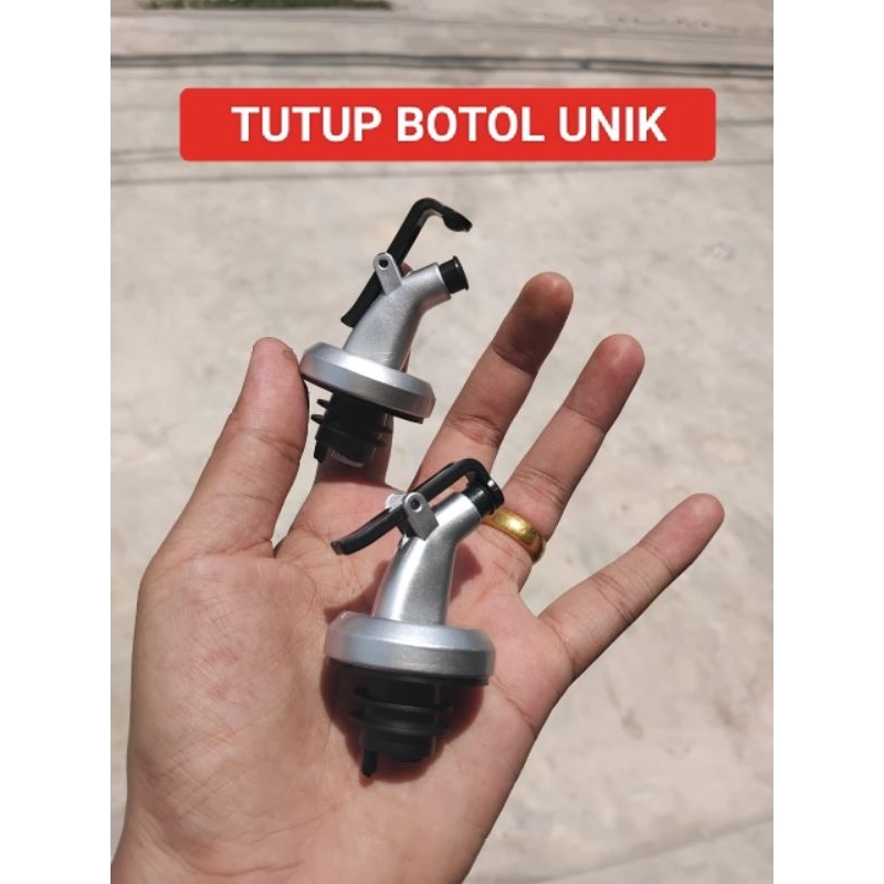 TUTUP BOTOL SIRUP, KECAP, SAOS UNIK KEKINIAN AESTHETIC