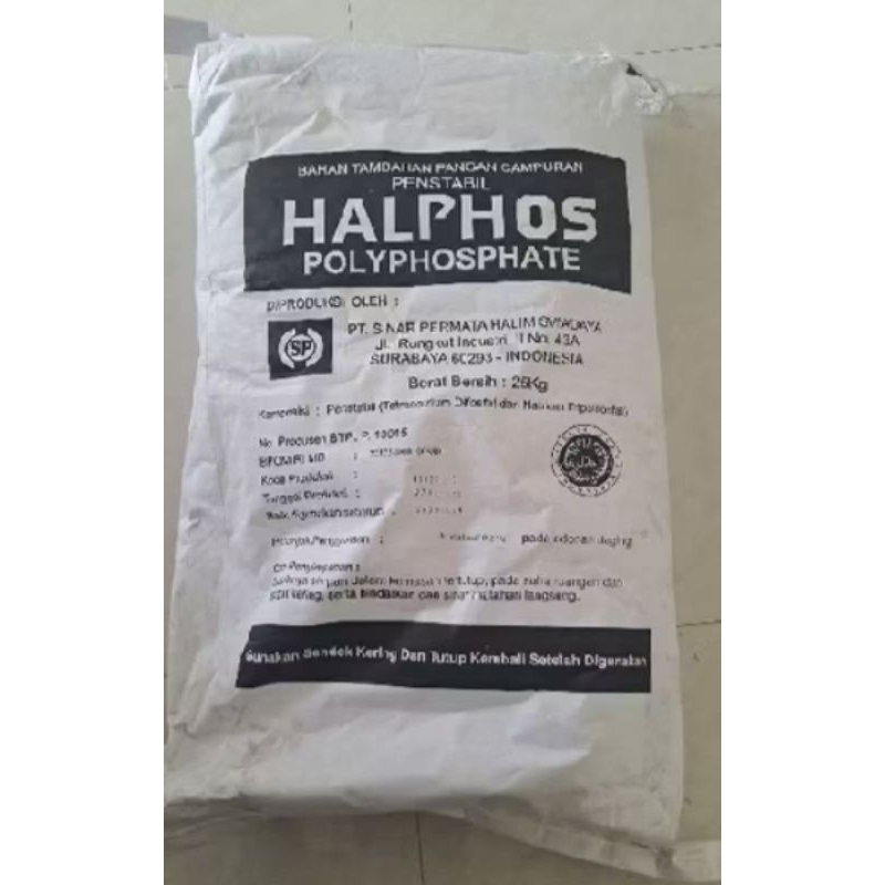 

Sodium Polyphosphate/Bahan pengenyal makanan/bahan pengenyal baso daging kemasan
