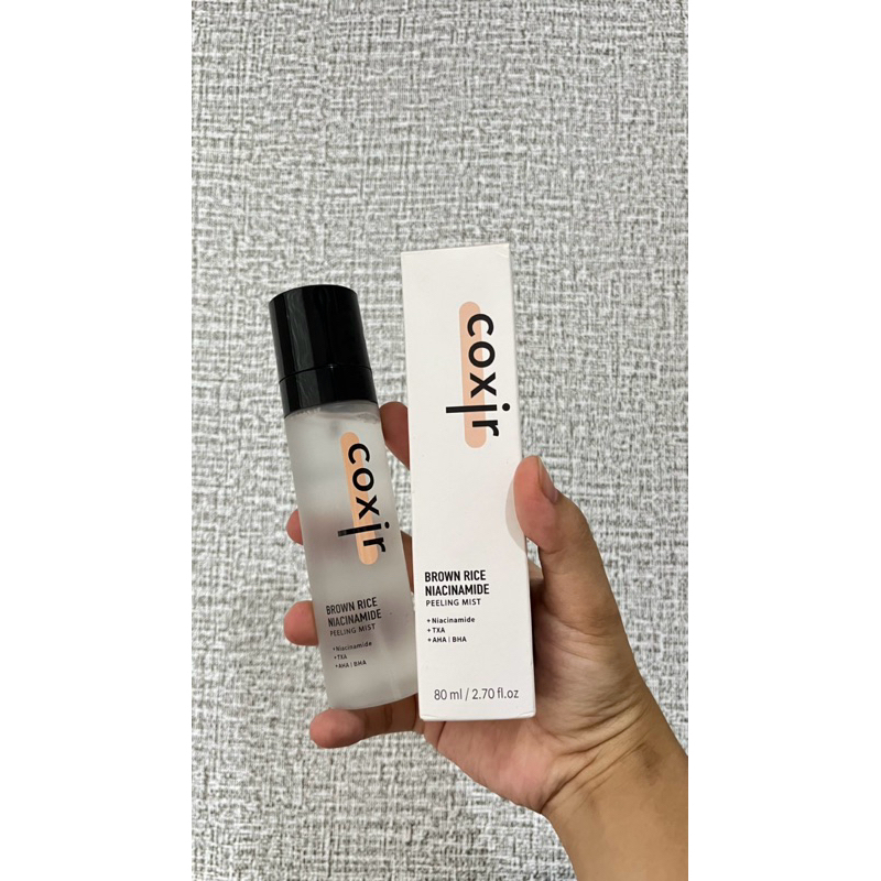 COXIR brown rice niacinamide peeling mist