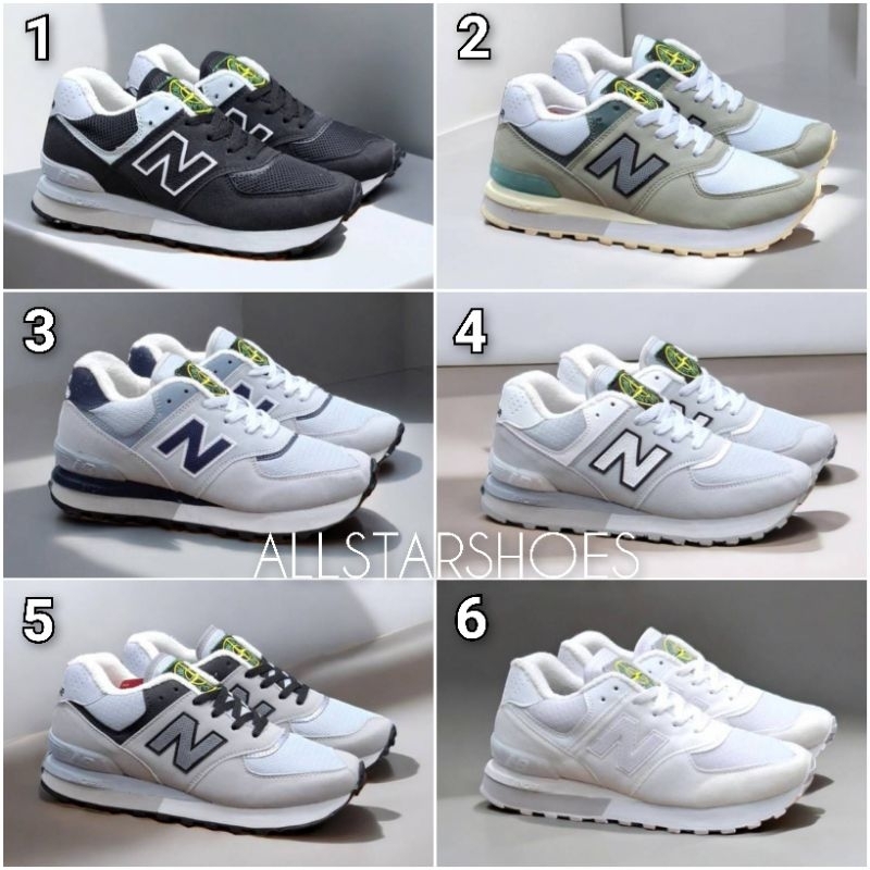 Sepatu Kasual NB 575 Stone Island Sneakers Fashion