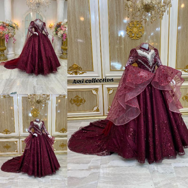 GAUN PENGANTIN/KEBAYA PENGANTIN /WEDDING DRESS/GAUN MODERN