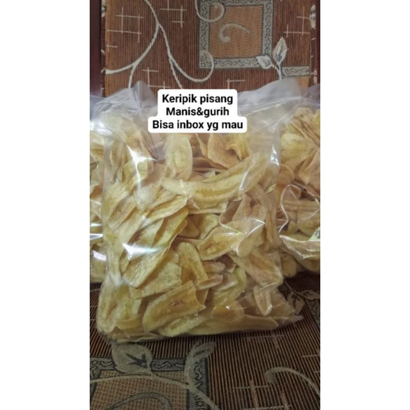 

keripik pisang manis & gurih