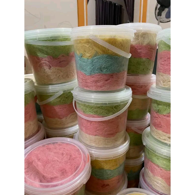 

camilan arumanis rambut nenek toples 500 gram