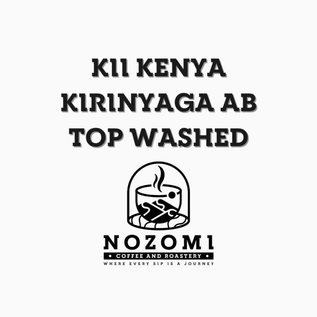 

Nozomi Coffee - KII Kenya Kirinyaga AB Top Washed - Arabica Specialty Whole Beans