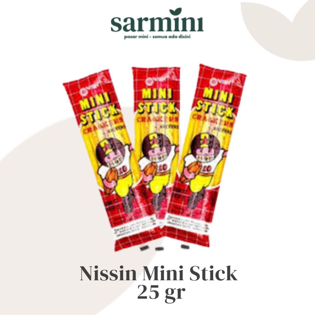 

Nissin Mini Stick Crackers 25gr