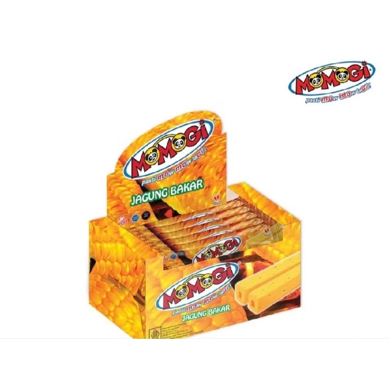 

[ANS] Momogi Snack Makanan Ringan Rasa Jagung Bakar ( 1 Box)