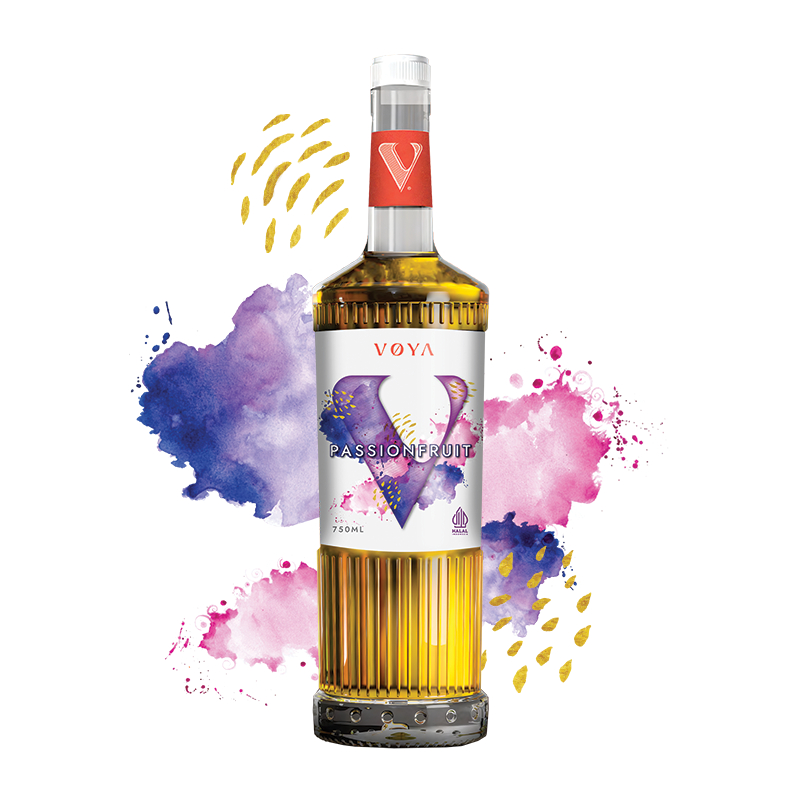 

VOYA Premium Passion Fruit Syrup 750 ML (Sirup Premium Rasa Markisa)