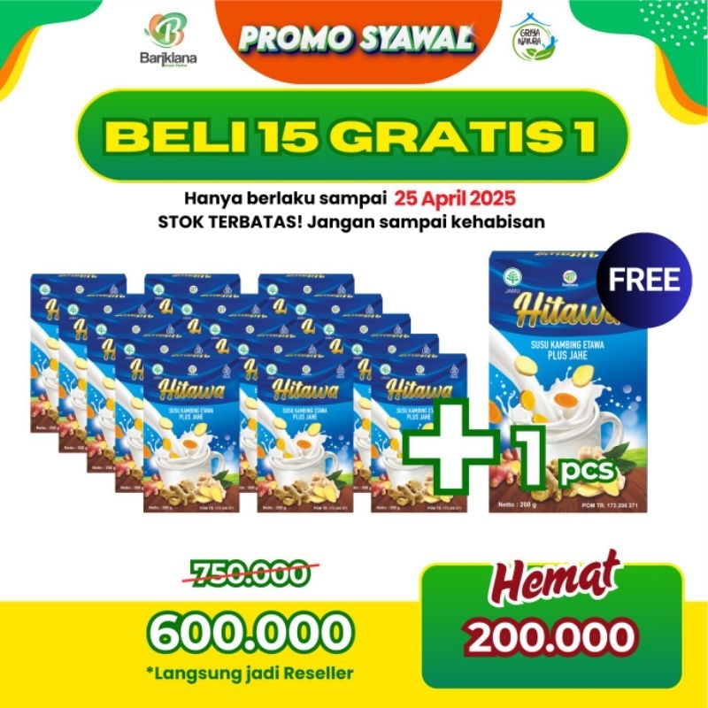 

PROMO SYAWAL HITAWA