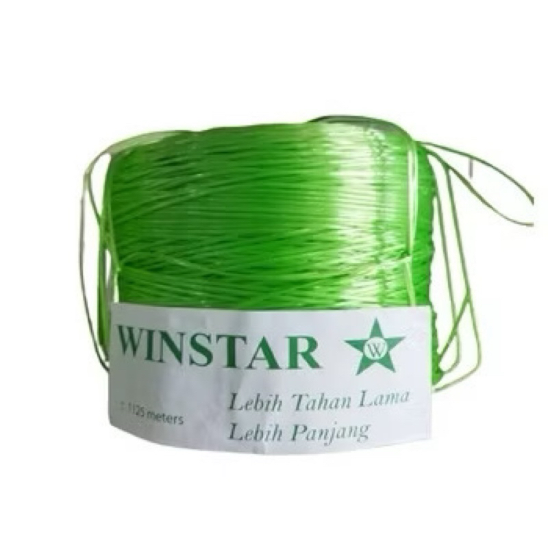 Winstar Tali Plastik Press Merek Winstar untuk Lanjaran Tanaman @ 1 Kg Panjang +-1125Meter