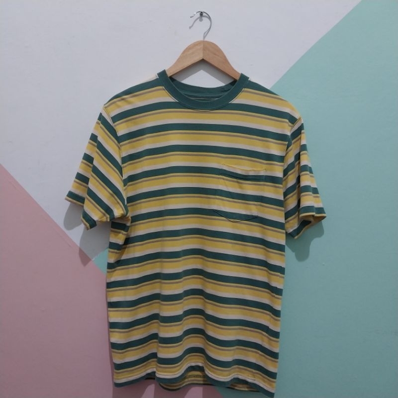 KAOS BEAMS+ / BEAMS+ STRIPES TSHIRT ( JDM )