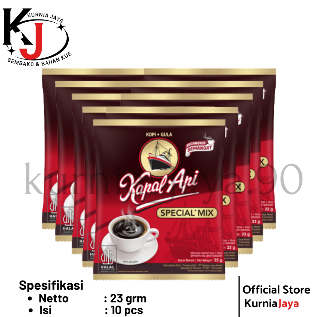 

[ KAPAL API ] Kopi Bubuk Hitam Plus Gula 25gr