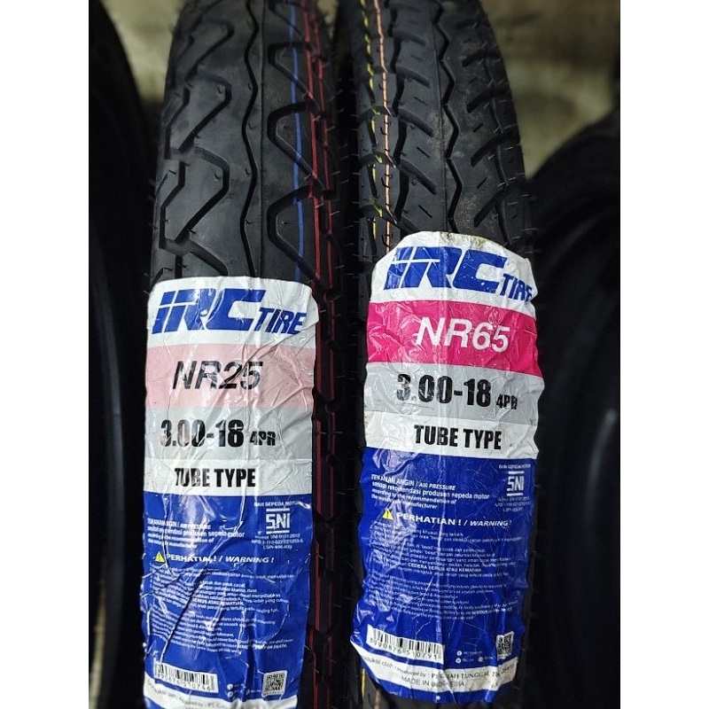 IRC NR25 300-18 & NR65 300-18 TUBE TYPE