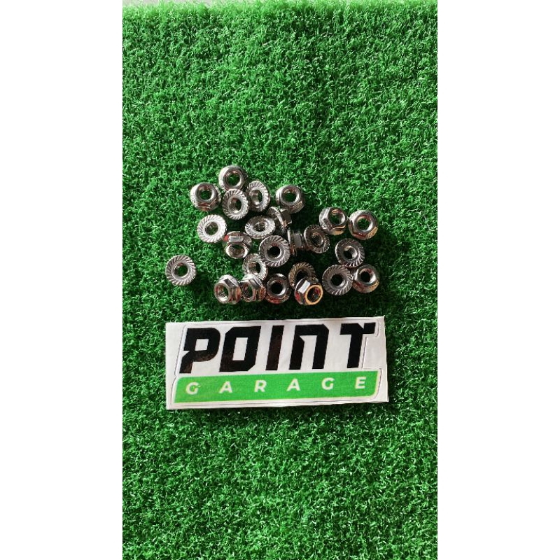 Mur Flage Stainless M6 | Mur Topi