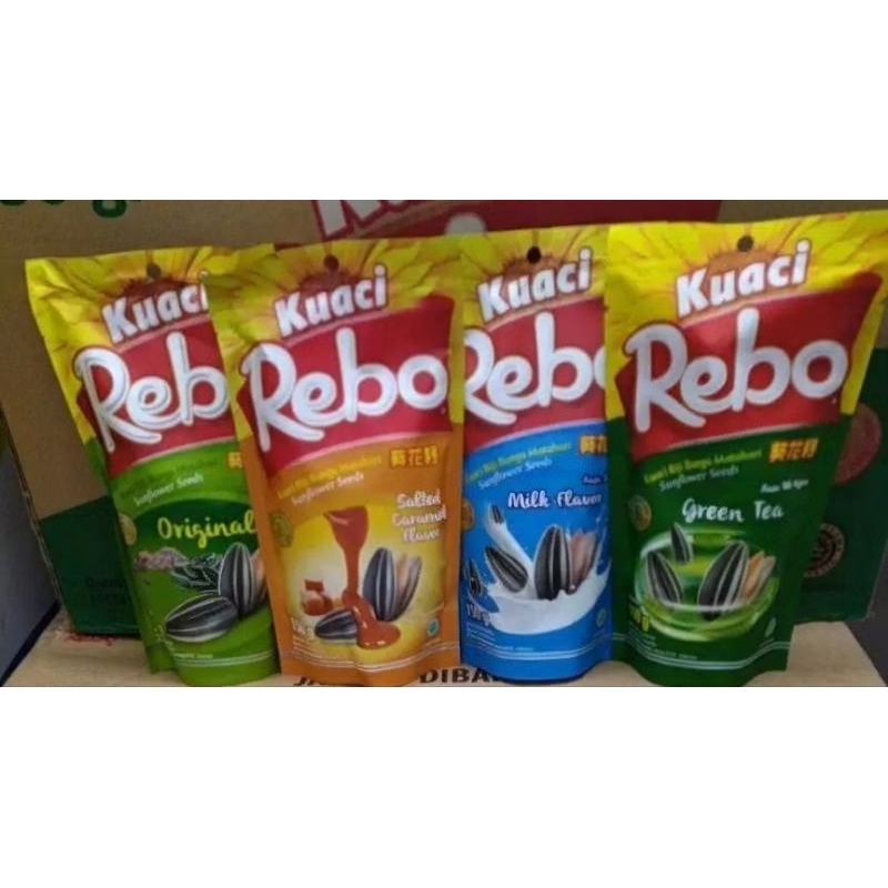 

Rebo Kuaci Bunga Biji Matahari 140g - 1bks