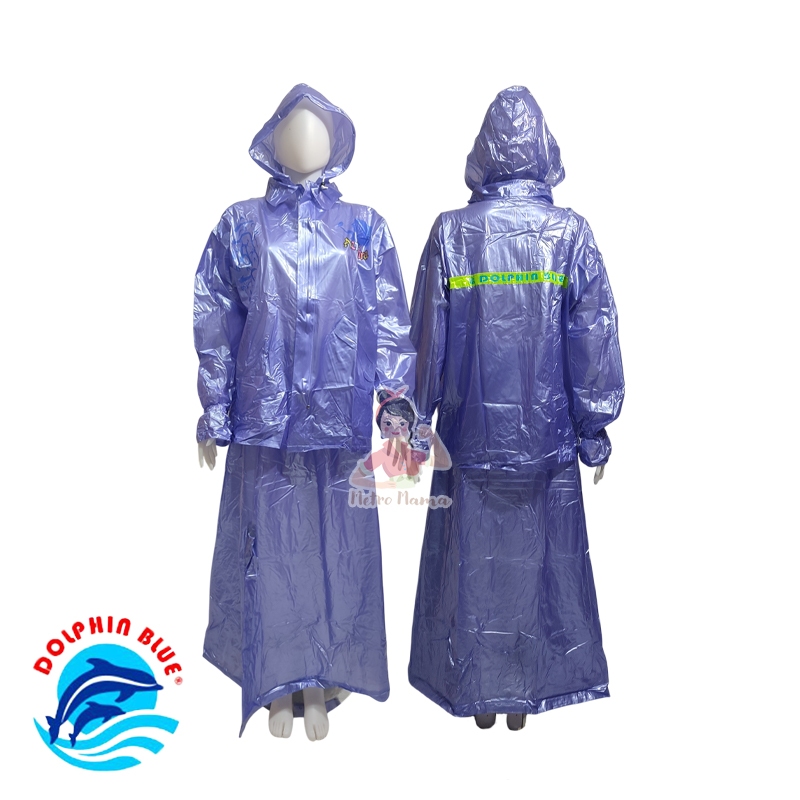 Jas Hujan Setelan Jaket Rok Wanita SALSA GAJAH ELEPHANT AZ ZAHRA DOLPHIN