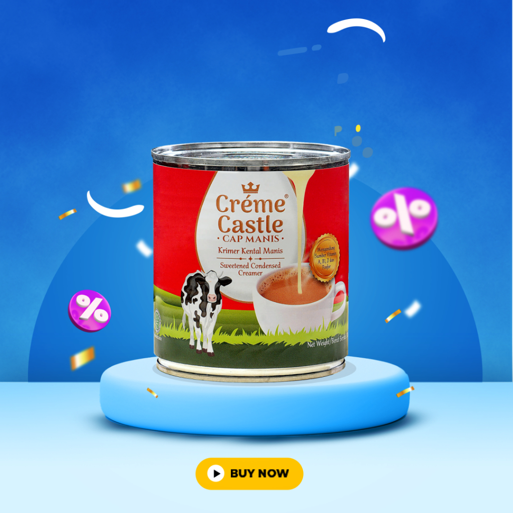 

Creme Castle Krimer Kental Manis 370gr