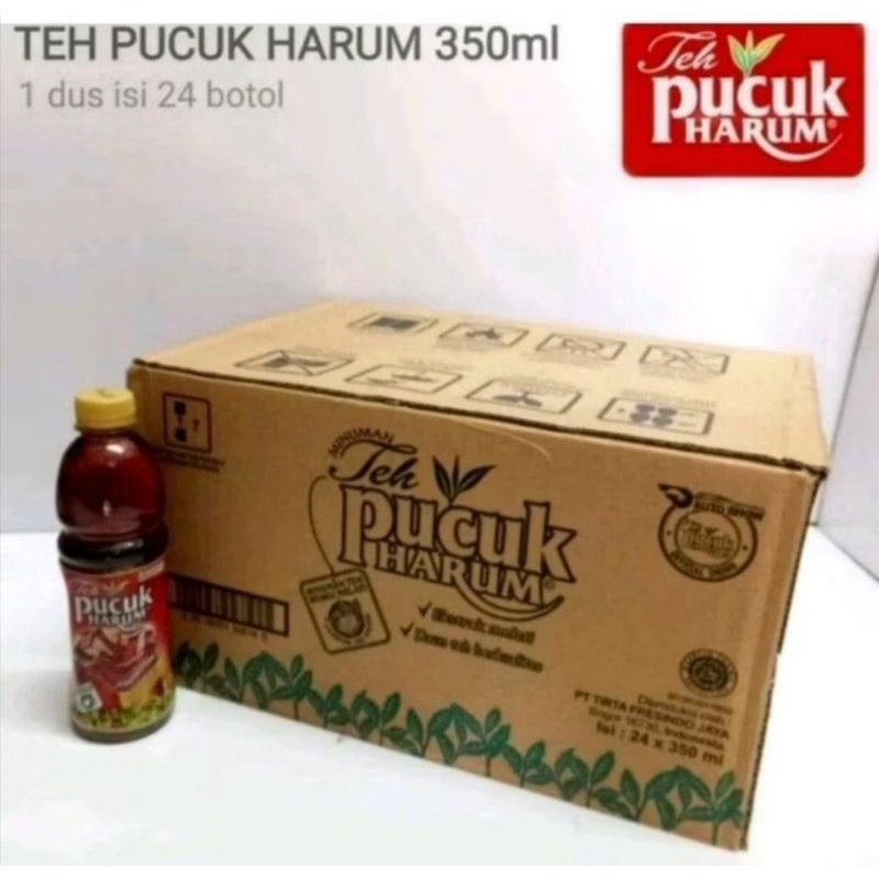 

minuman teh pucuk harum 350ml (24 pcs)