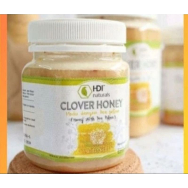 

madu clover honey 250gr exp 2028 free sendok kayu