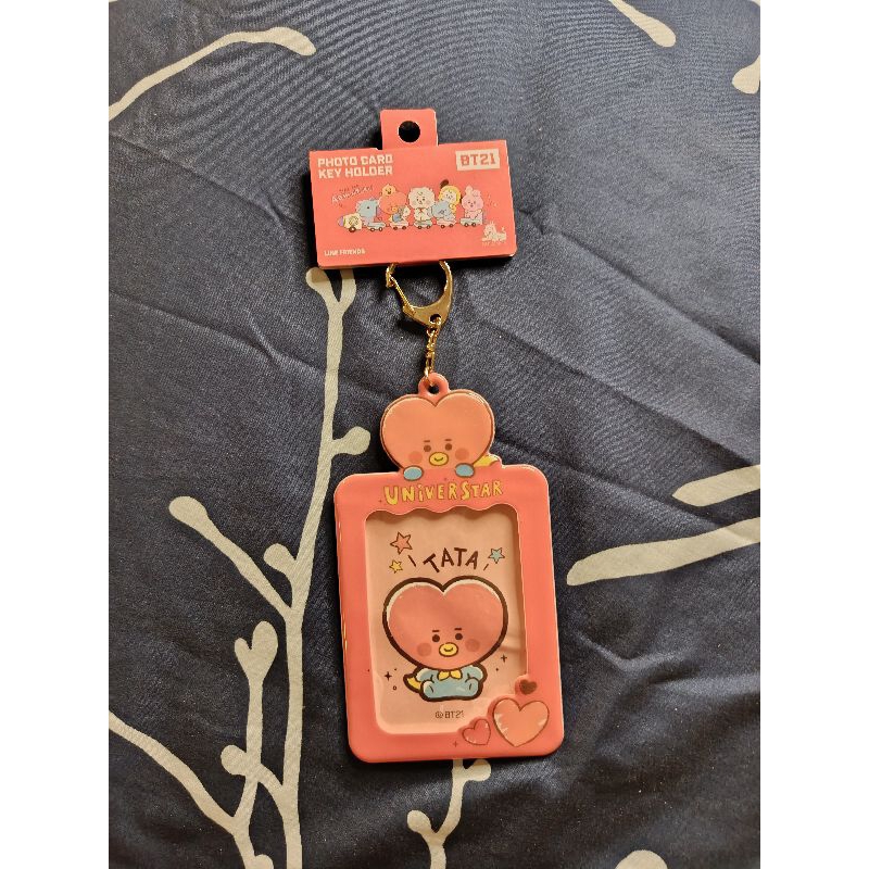 BT21 Tata Photocard Key Holder Official