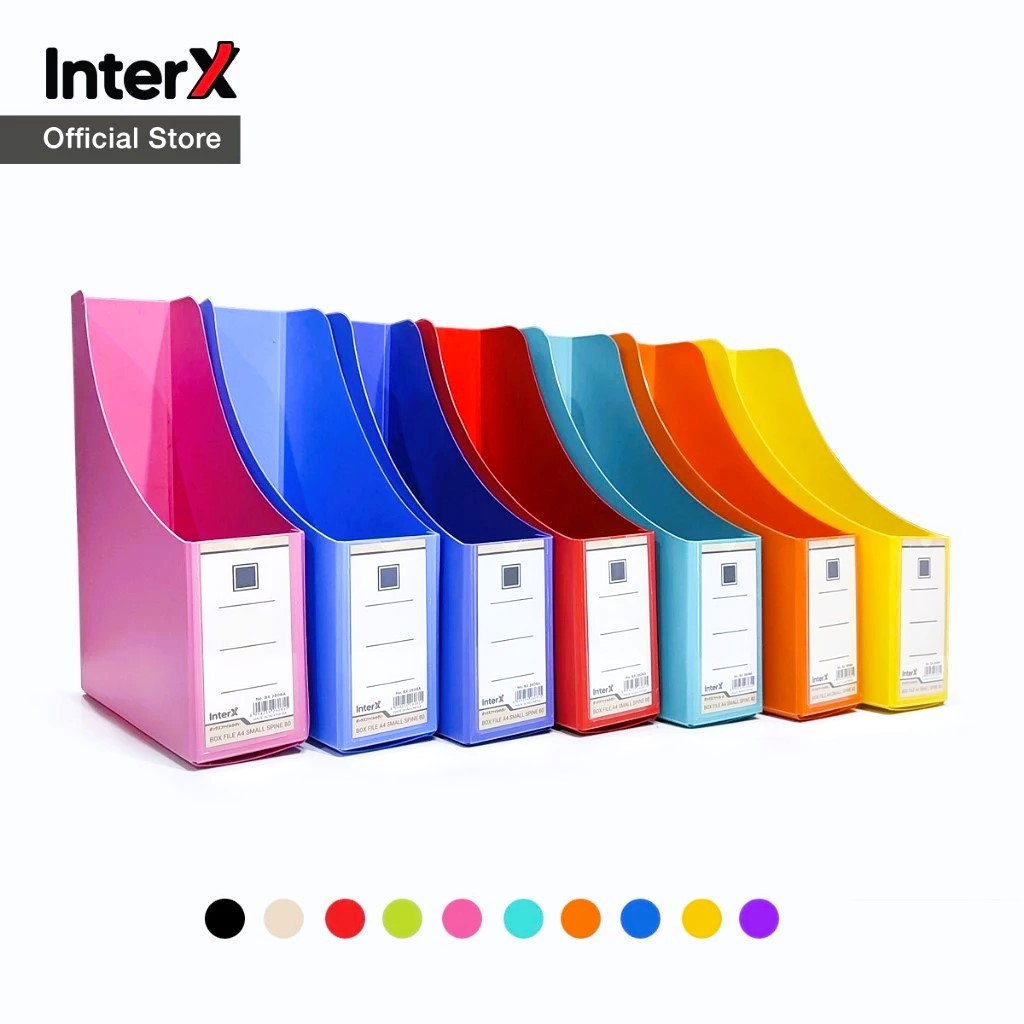 

InterX Box File A4 Lipat bahan Plastik Tebal (1pcs)