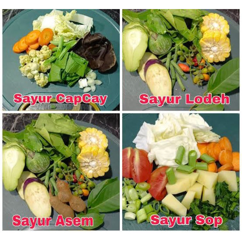 

Paket sayur serba 5000 siap masak