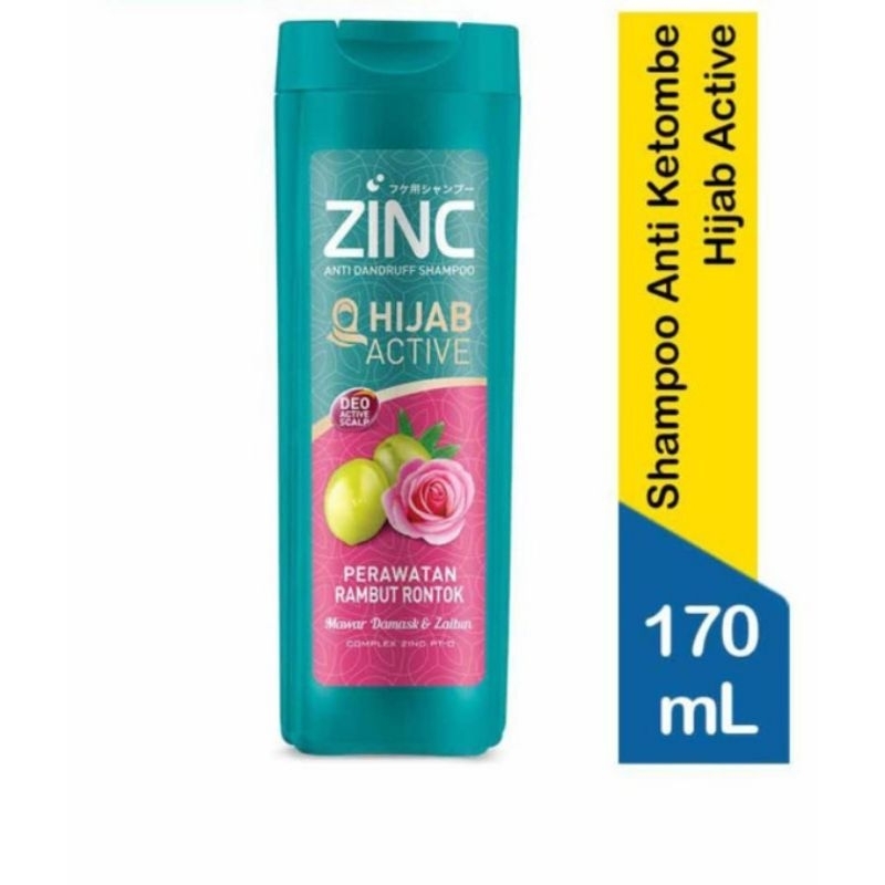 Shampo Zinc Hijab Active & Zinc Refreshing Cool
