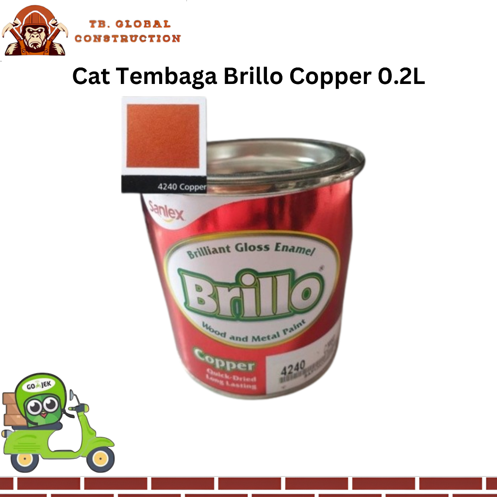 

Cat Minyak Tembaga Brillo Copper 200cc