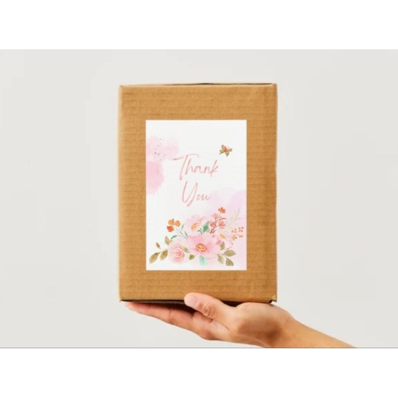 

STICKER LABEL | STICKER CROMO | STICKER THANK YOU | ISI 20 LEMBAR | 5.5 X 7 CM