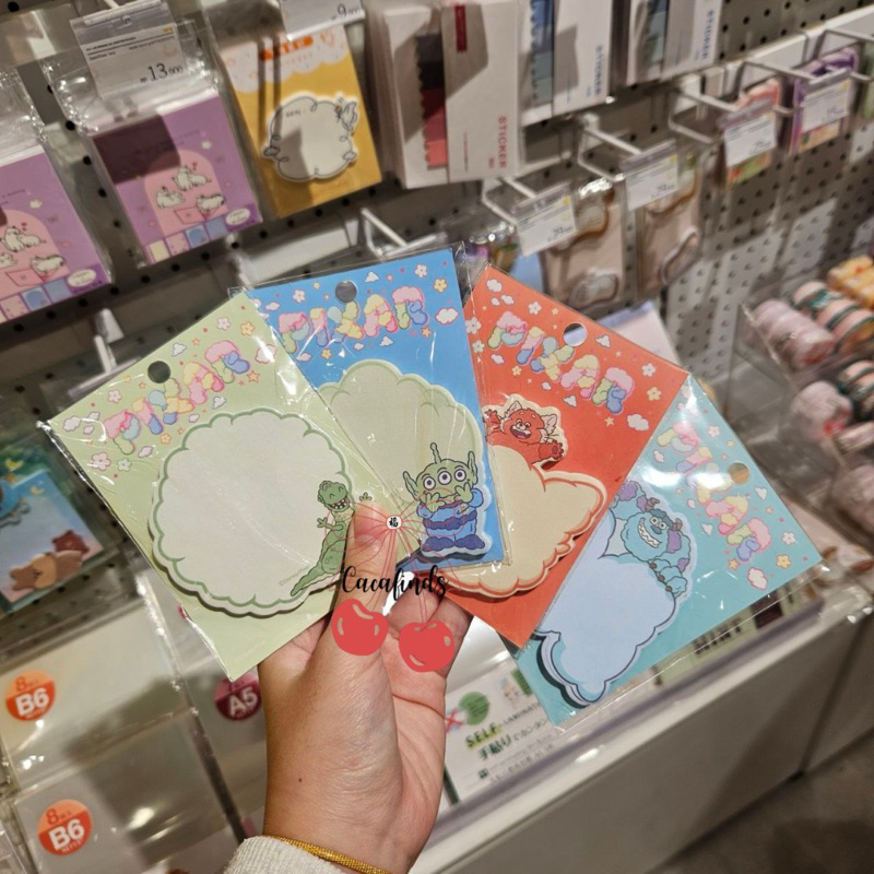 

OHSOME x Disney‼️Sticky Note Pixar Disney Collections (Dragon, Alien, Monster Inc, Rubah)