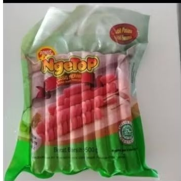 

FROZEN FOOD SOSIS AYAM MERAH NGETOP LONG 500g