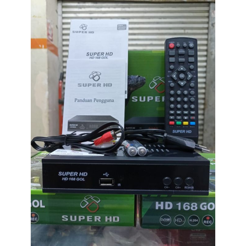 STB Super HD 168 GOL TV Digital Komodo