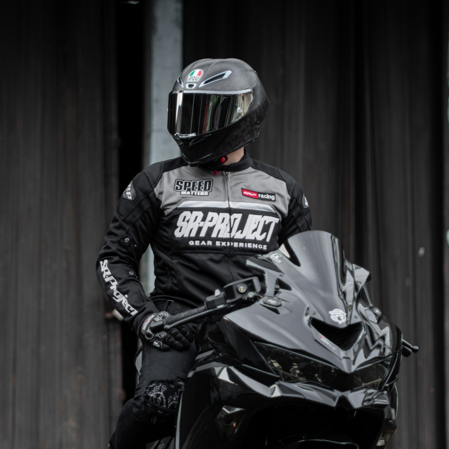 JAKET MESH SR-PROJECT RIDERA GREY