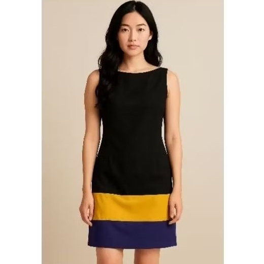 Dress Hitam Casual BYSI/Dress Hitam/Dress Hitam Casual/Dress Hitam Elegant/Dress Hitam Classy [Prelo