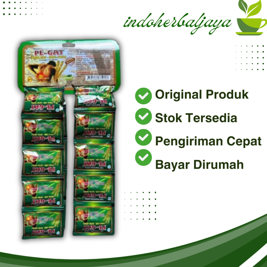

Pegat Kapsul Original Asam Urat Pegal Linu 20 Sachet