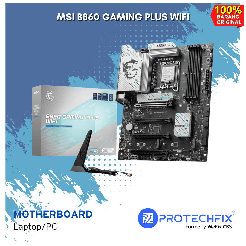 MSI B860 GAMING PLUS WIFI Motherboard Intel LGA 1851 DDR5 ATX