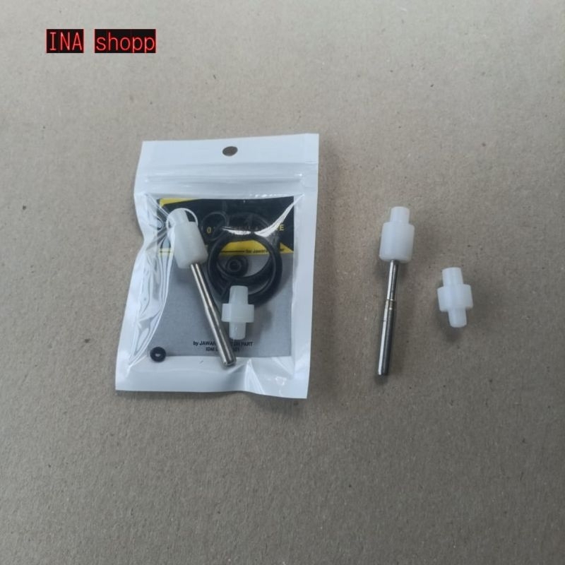 Pentil pompa angin bahan teplon putih as 5 mm/pentil pompa angin jwr/Pentil pompa angin satu set
