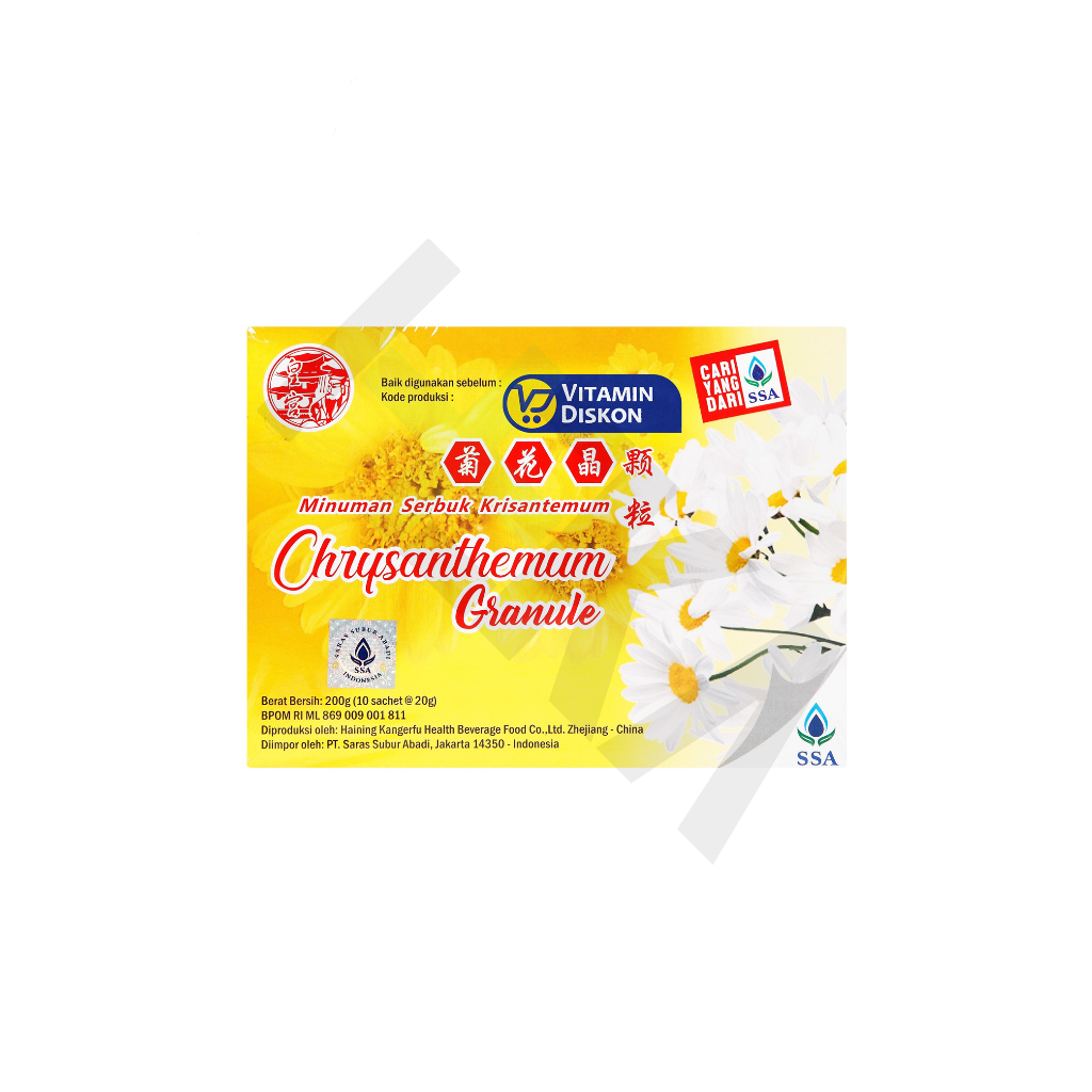 

Chrysanthemum Granule - Minuman Serbuk Krisantemum Box isi 10 [Tembalang]
