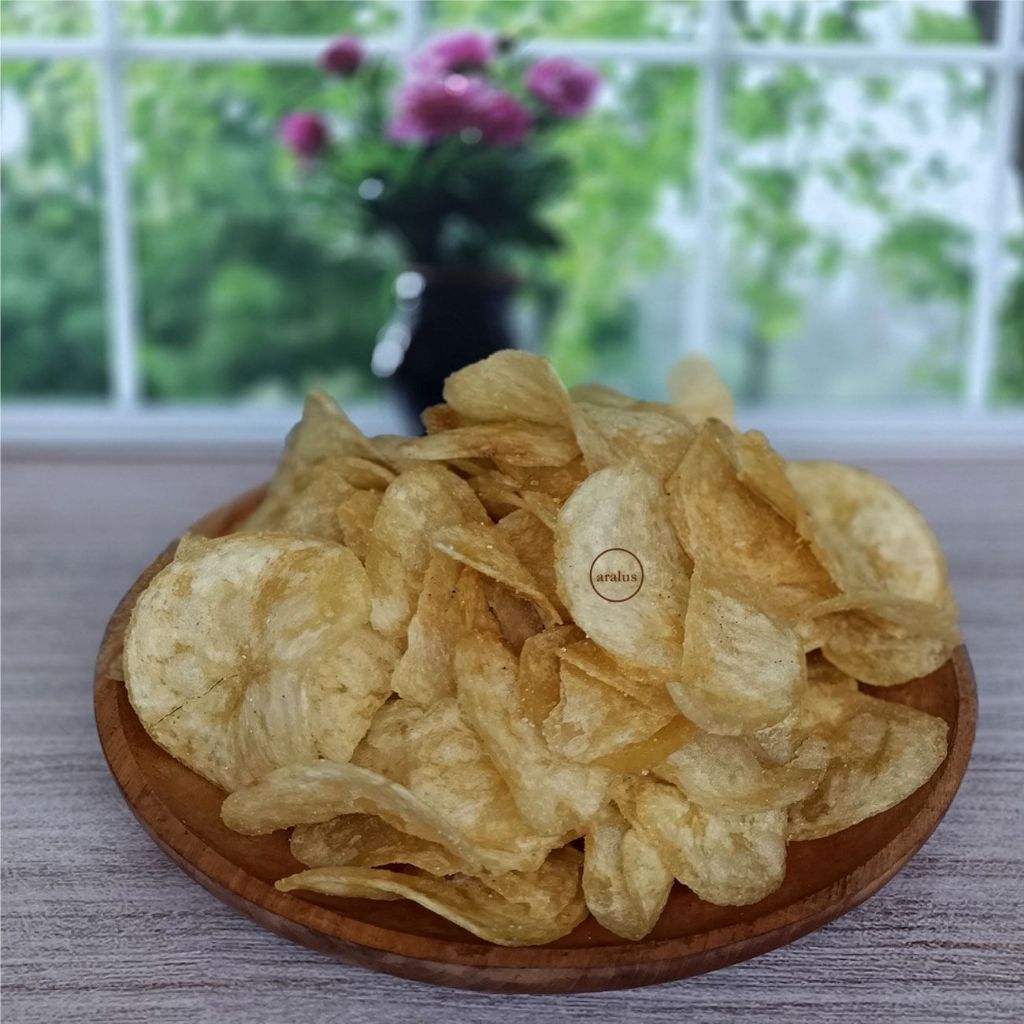 

Aralus - Makanan / finger food / cemilan - Keripik kentang keju