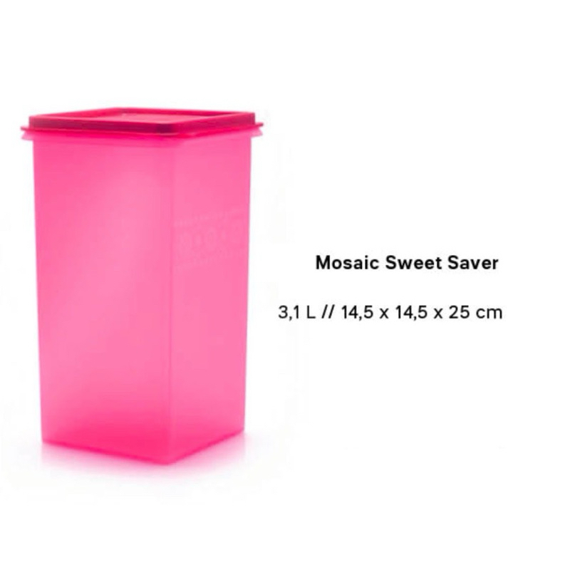 Mosaic Sweet Saver - Vineyard, Toples Kue Kerupuk Tupperware