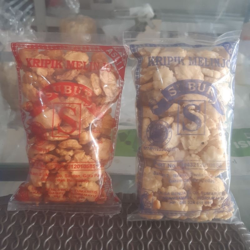

Keripik Melinjo Subur 100 Gram Emping Melinjo