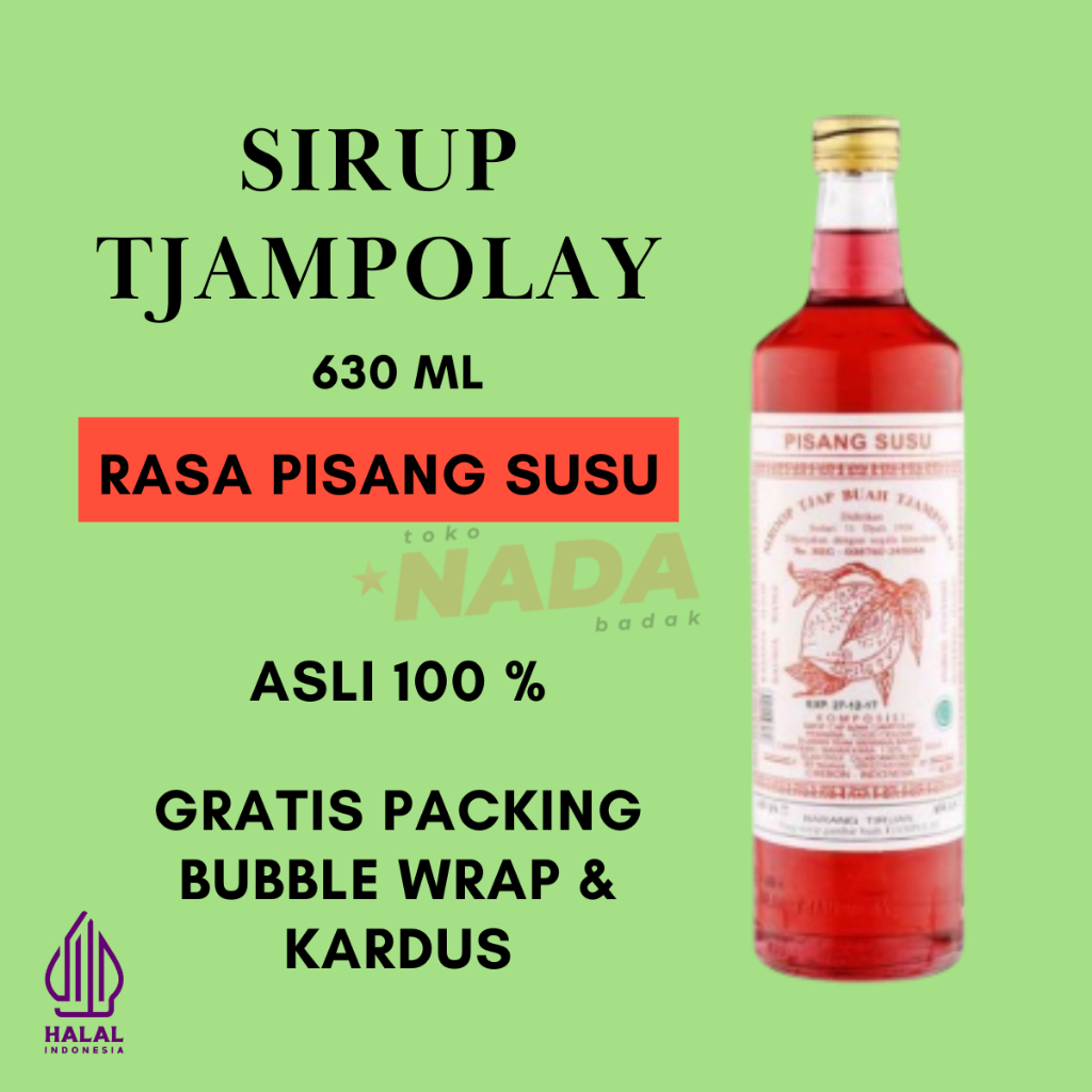 

Sirup Pisang Susu Tjampolay Cirebon