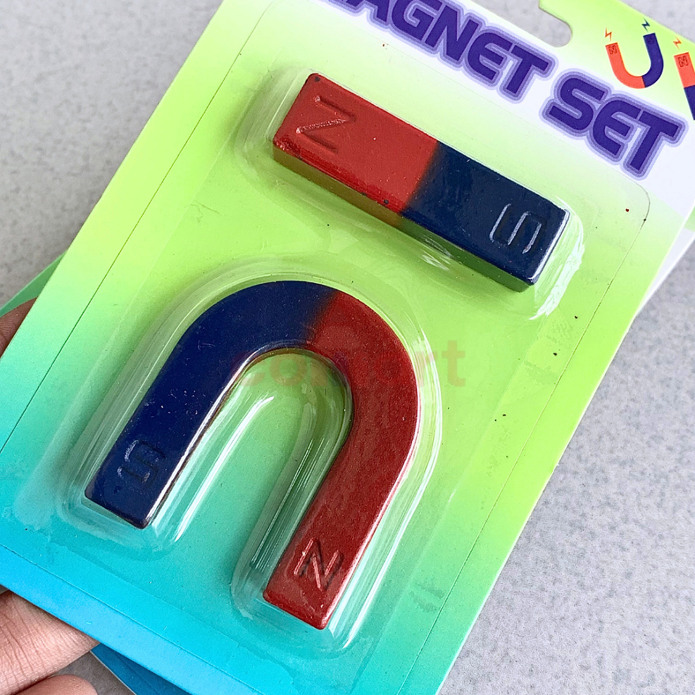 Sentosajaya_1 Magnet U Dan Batang - Magnet Set Vtec Besar Dan Kecil